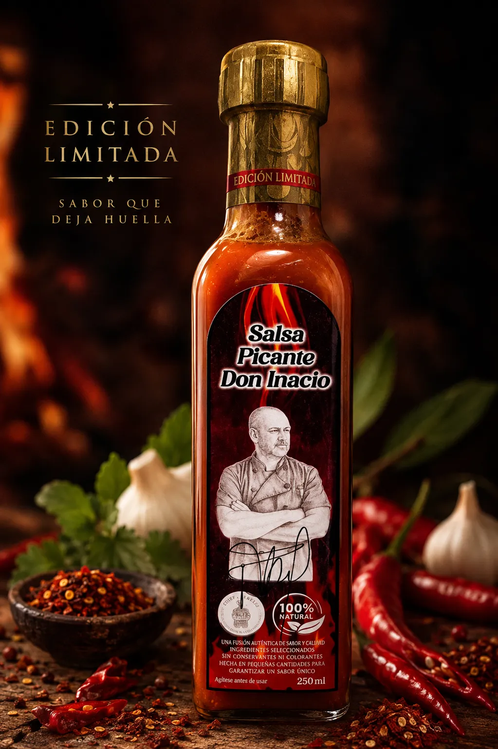 Salsa picante gourmet